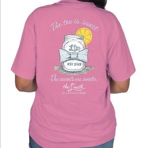NWT Lauren James Accents are Sweeter Sweet Tee, XS